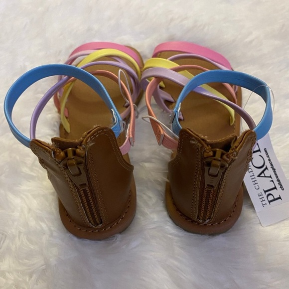 The Children's Place Multicolor Strappy Sandals - Picture 2 of 3